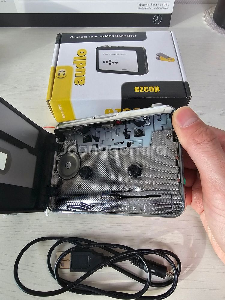 카세트테이프 플레이어 및 mp3 추출기 판매합니다--6