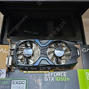 갤럭시 GTX 1050ti 4G 판매합니다