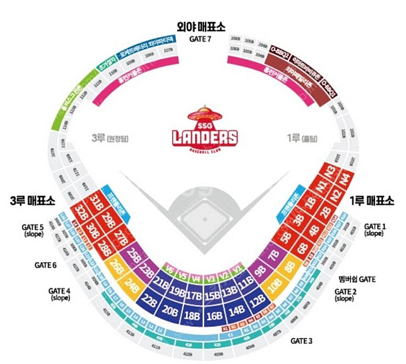 8월 16일(금) 한화 vs SSG 3루 응원단 2연석...--0