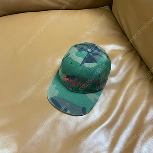 Supreme 슈프림 카모 6패널 볼캡 모자 (Washed Camo)