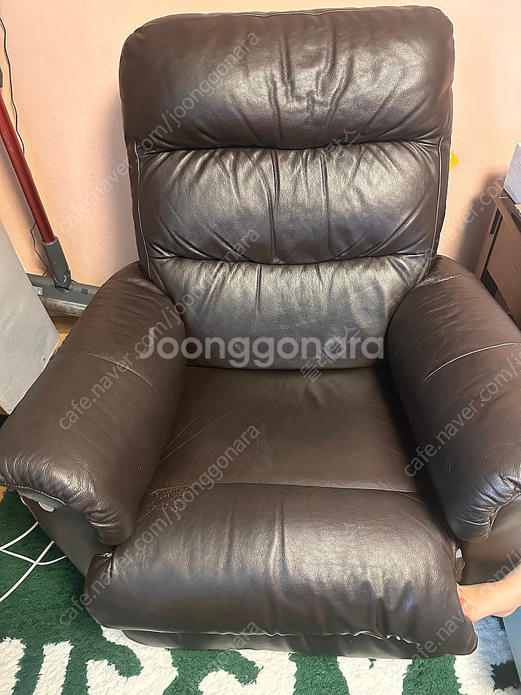 레이지보이 1인용 수동 팝니다--1