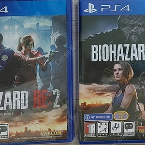 ps4 바이오하자드re2,3 스위치 마리오원더 팝니다