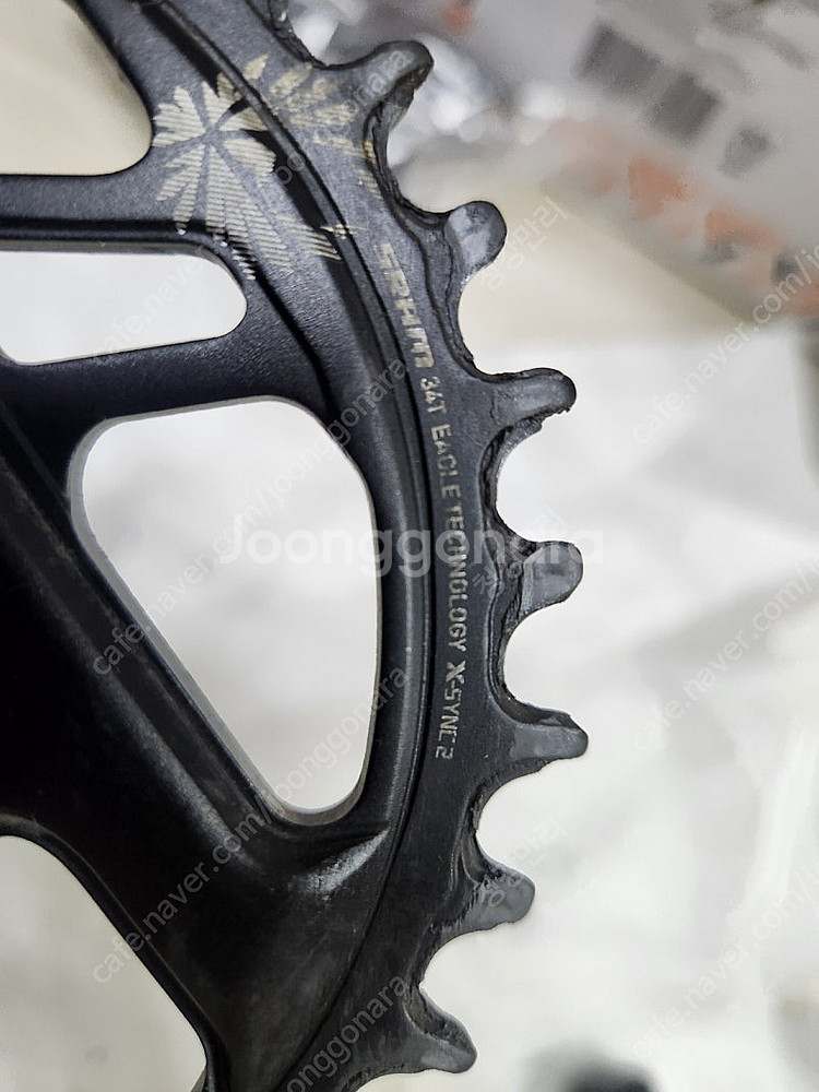 MTB 스램 NX 이글 크랭크셋 175mm, 34T 팝...--2
