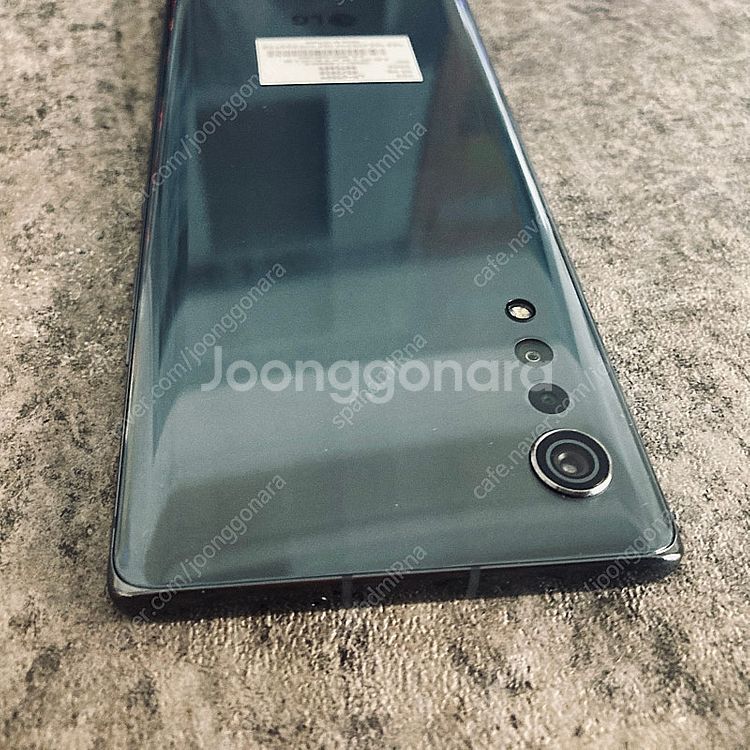 LG G9 벨벳 블랙 128기가 외관매우깨끗! 8만5천...--6