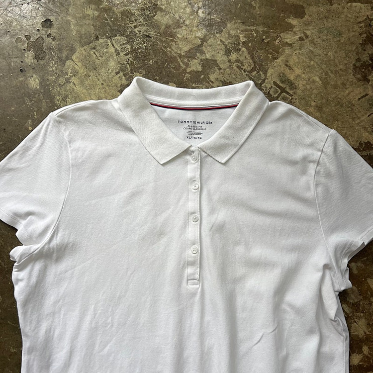 XL) 타미힐피거 반팔 카라티 카라티셔츠 여성 카라티 빈폴 헤지스 폴로 랄프로렌 이미지