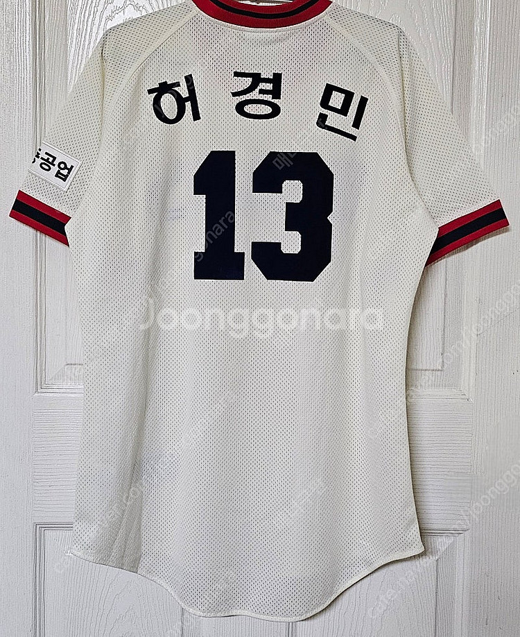 [100] 두산베어스 올드 홈 유니폼(허경민)--1