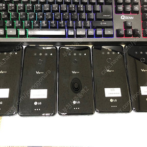 184895 LG V50 5G 블랙 128GB 가성비 게임용 업무폰 네비용 음악폰 프로그램용 추천 9만 기능정상+액정약간씩 파손폰