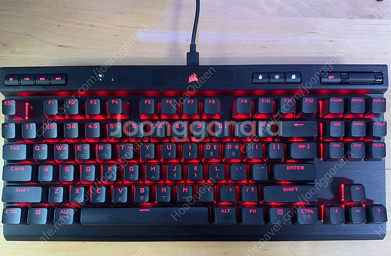 커세어 k70 pro tkl 저소음 적축--1