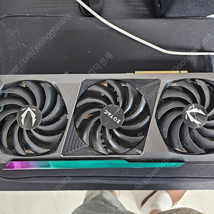 조텍 rtx 3080ti amp holo 보증o