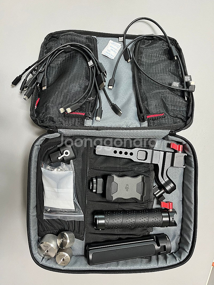 DJI RSC2 프로콤보 박스셋+알루미늄 핸들+ 카운터웨이트 세트--2