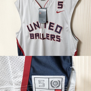 나이키 UNIOTED BALLERS 유니폼/져지 #5 제이슨 키드