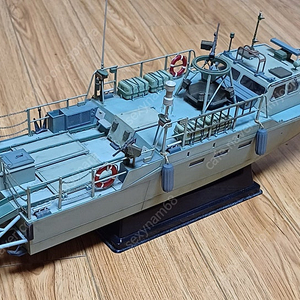 프라모델 타이거모델 스웨덴 SWEDEN CB-90 COMBAT BOAT 1/35 스케일. 도색완성작.