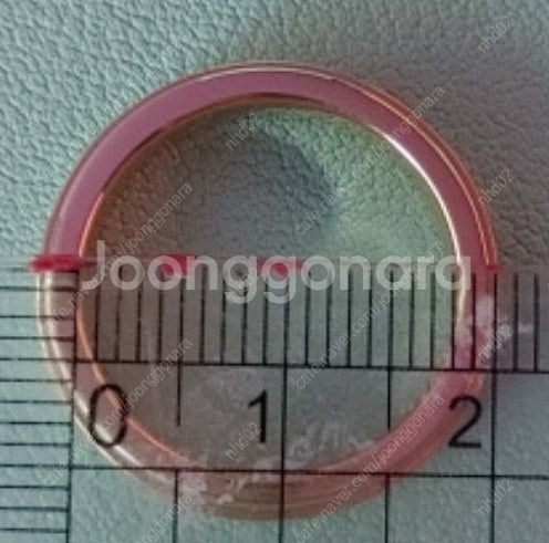 티파니 남성 T 와이드링 18k 로즈골드--5