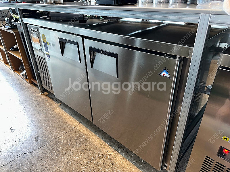 급매 부성 에베레스트 테이블 냉장고 냉동고 1500--2