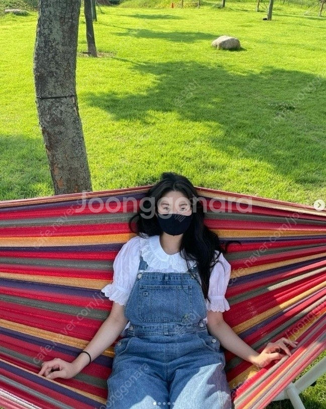 보카바카 도로시 오버롤 데님팬츠 vocavaca 연예인...--3