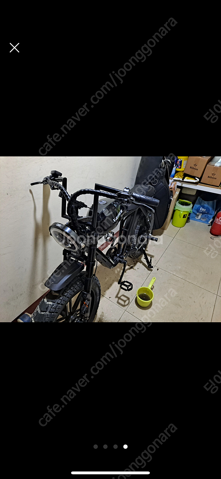 엑스라이더 x200프로 전기자전거 자토바이 판매합니다--3