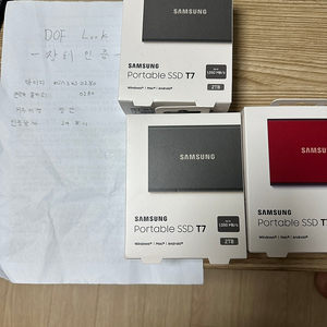 씨게이트 외장하드, 삼성 ssd t7, 산디스크 메모리카드 128gb 팔아요