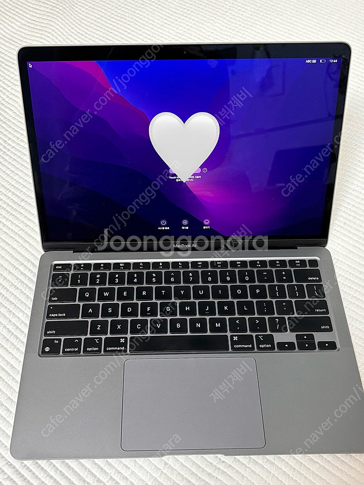 맥북 에어 13 M1 8GB 256GB 스페이스그레이 ...--1