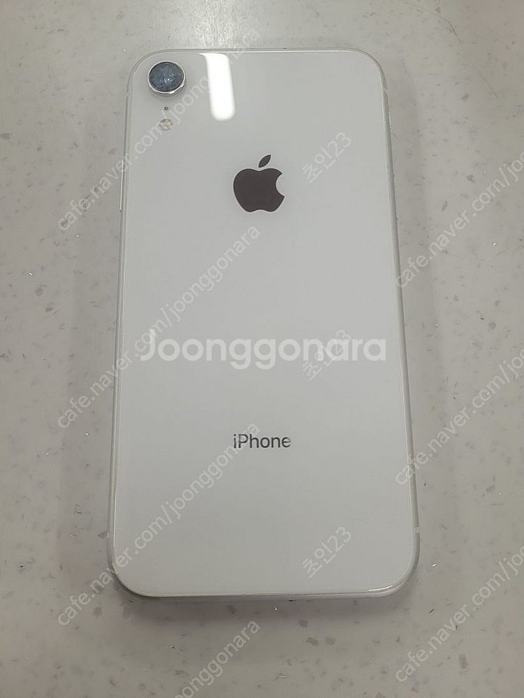 아이폰xr 64기가 화이트--1
