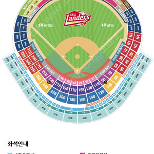 ️8/18(일) ssg 랜더스 vs 한화이글스 Sky탁자 2인석 40블럭️