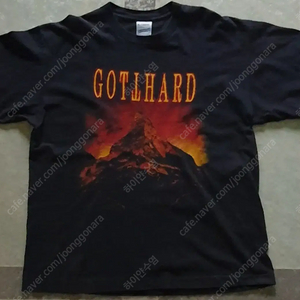 (XL) 97s Gotthard D-FROSTED 티셔츠 판매