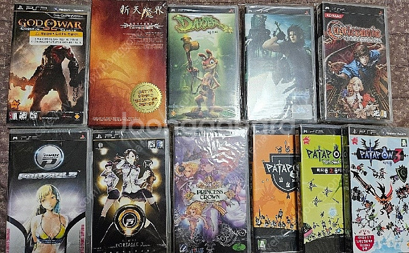 PSP 소장용 소프트 몇가지 팝니다.--0
