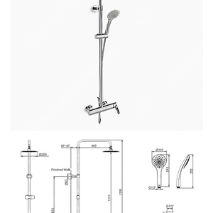 콜러 kohler 97826T-4 알레오 해바라기 샤워기