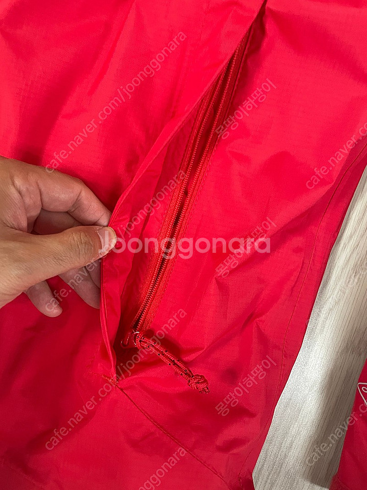 컬럼비아 맨유 콜라보 아웃도어 등산 축구 자켓 바람막이--6