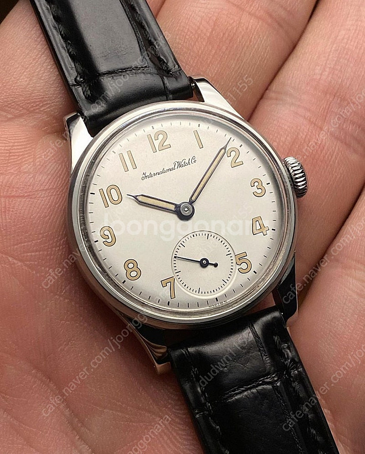 (명품빈티지)IWC 가죽시계 캘리버88--8
