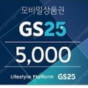 GS25 5000원권