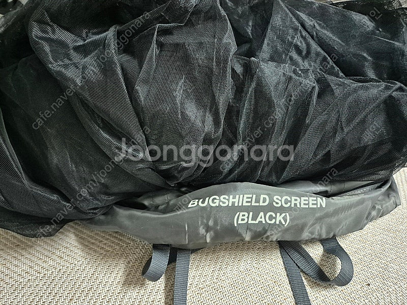 노르딕클스 버그쉴드 메쉬스크린(블랙) 팝니다.--3