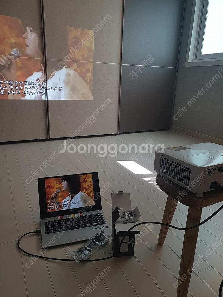 개인이 쓰던 빔프로젝터 벤큐 MU613 4000안시 싸...--1