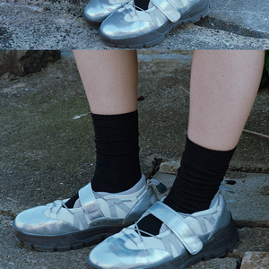 락피쉬웨더웨어 BRYN VELCRO SNEAKERS(MESH) 245 새상품 실버