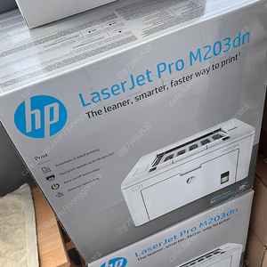 HP laserjet pro m203dn 흑백프린터기(토너포함)