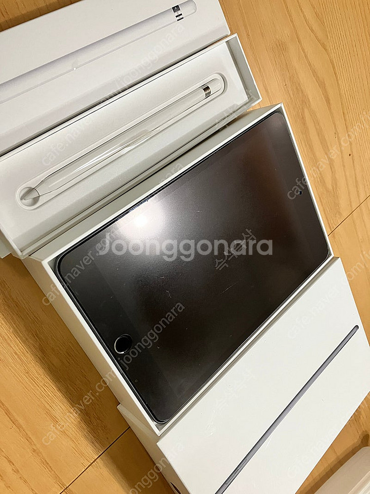 아이패드 미니5 64GB 셀룰러 + 애플펜슬 정품 풀박...--1