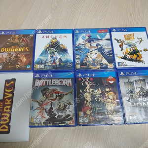 <안전결재가능, 선착순1분>ps4 미개봉게임 7개 일괄 편의점 반값택배포함 3만5천원에 팝니다.