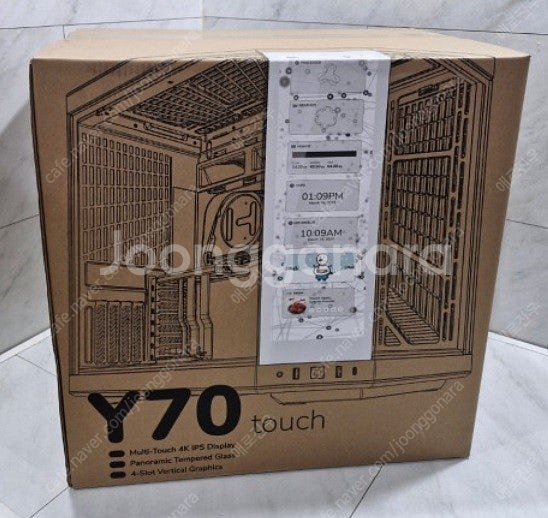 Y70 touch 스노우화이트 팔아요!!--0