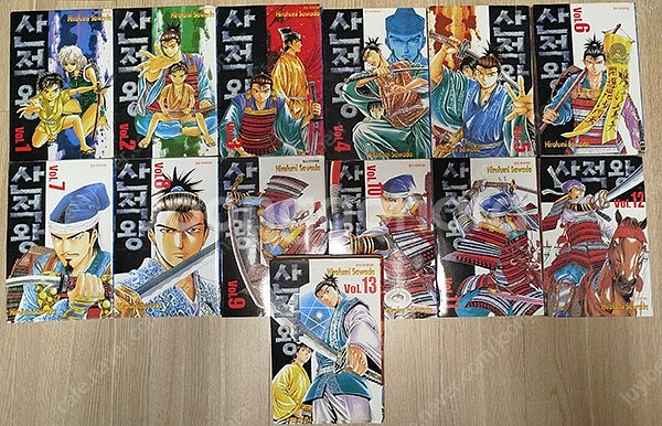 중고완결만화 5종(총31권) 택포 2만원에 처분합니다(...--0