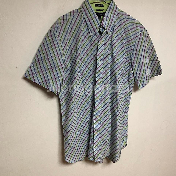 판매 타미힐피거 남성 반팔티 100L--1