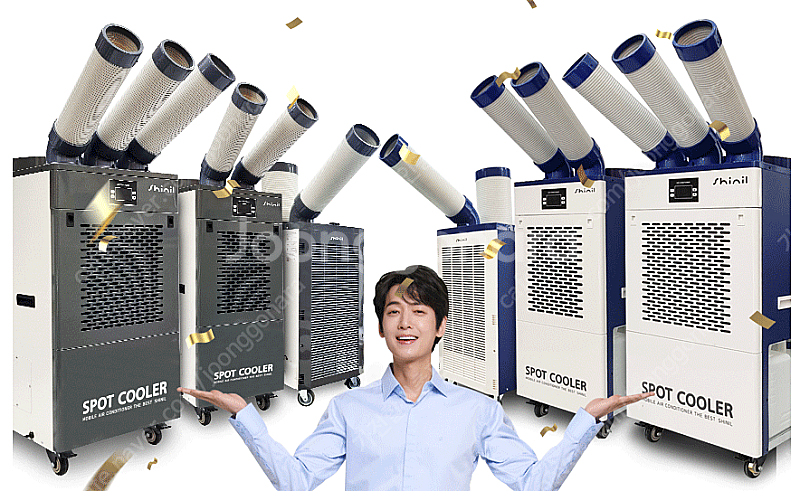 [판매]신일 산업용이동식에어컨/공업용제습기/냉풍기/캠핑...--0