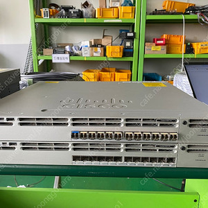 Cisco WS-C3850-24s 3개 WS-C3850-12s 2개 셋트로 팝니다.