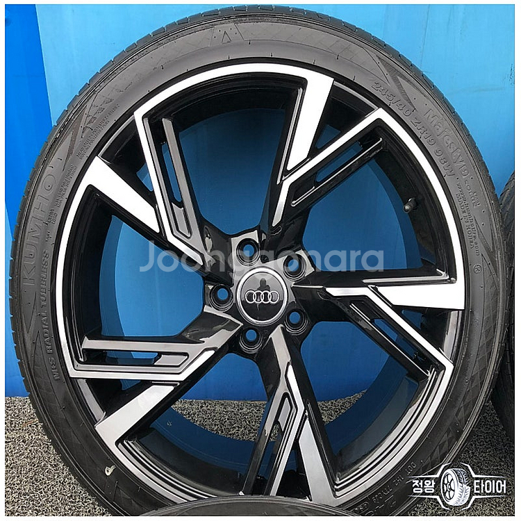 아우디 RS7 19인치 ST 신품 휠타이어 245/40...--1