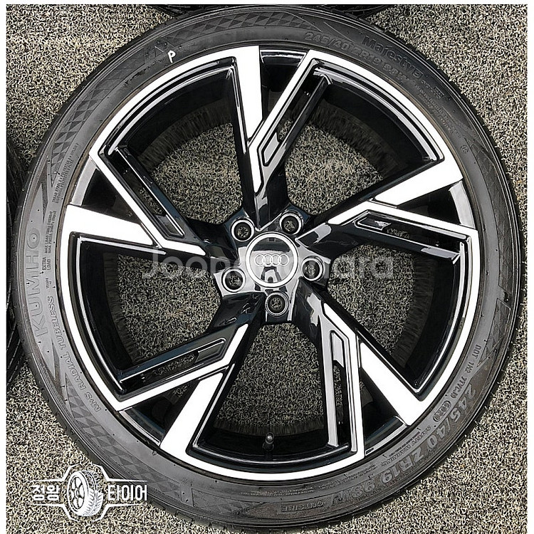 아우디 RS7 19인치 ST 신품 휠타이어 245/40...--4
