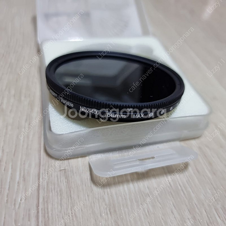 K&F 가변ND필터 58mm ND2-400까지 농도변환--0