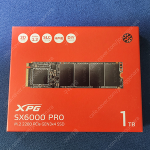 ADATA M2 SSD 1TB입니다.