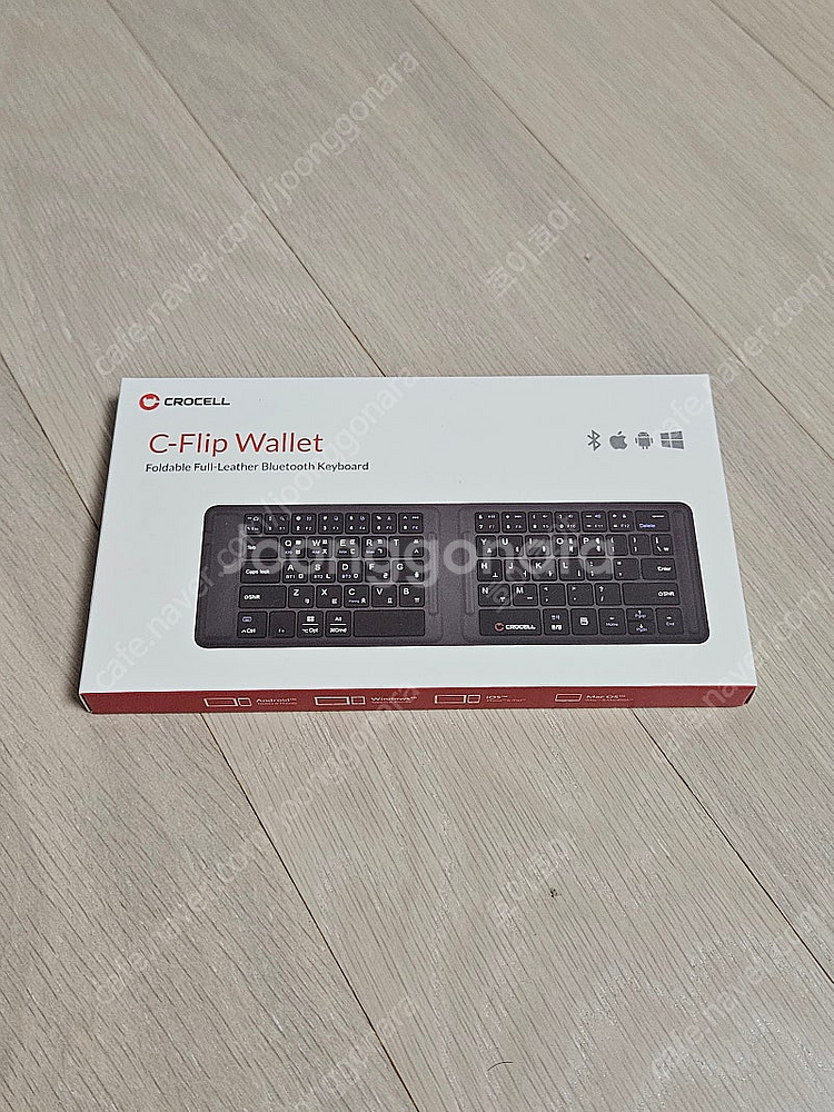 Crocell/C flip wallet 블루투스 키보드--3