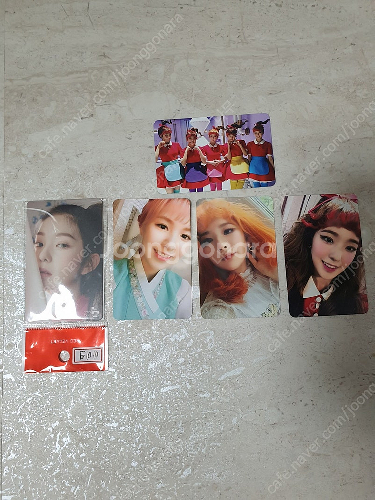 레드벨벳 7월7일 러시안룰렛 시즌그리팅 포스터 포카등 ...--3