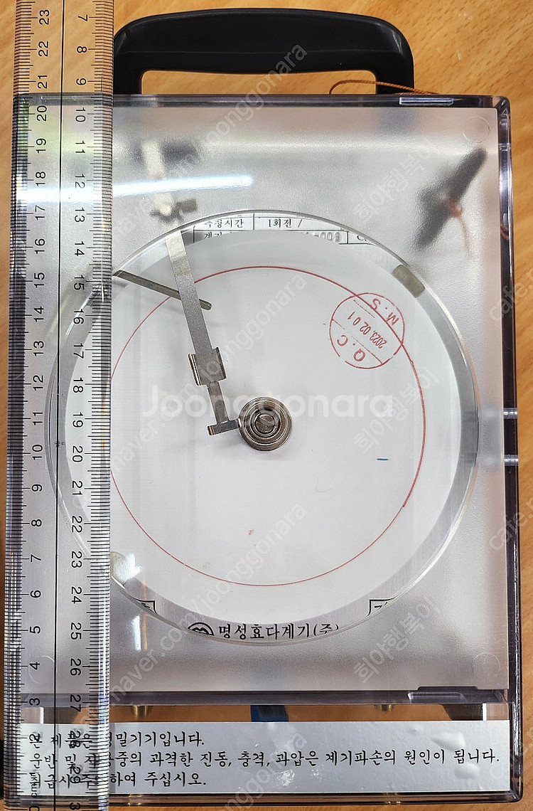 명성계기 자기압력기록계,가스검지기,기밀시험-35만원--3