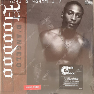 디안젤로 미개봉 LP D'Angelo Voodoo (2LP)