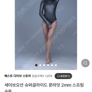 다이빙스프링슈트 세이브오션